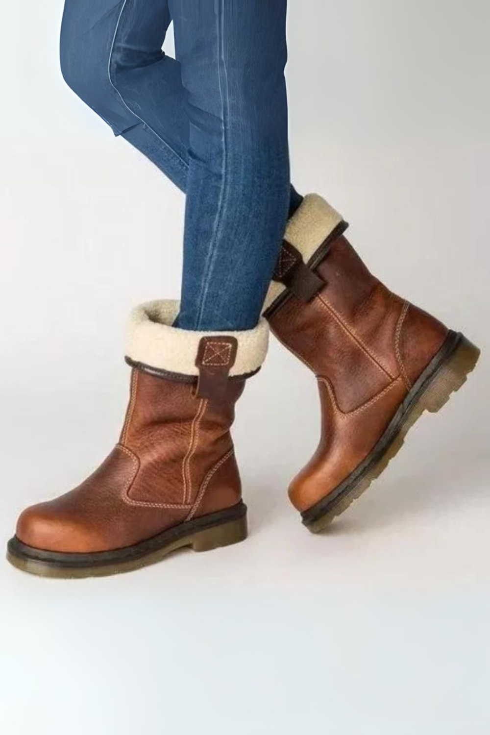 ARISELITH – ERIN OCIEPLANE ZIMOWE BUTY Z PODSZEWKĄ 1