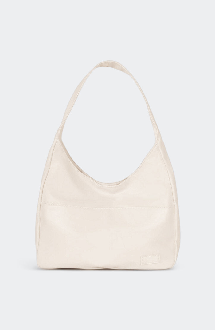 Minimalistyczna damska torba na ramię ze sztucznej skóry - elegancka torba na co dzień