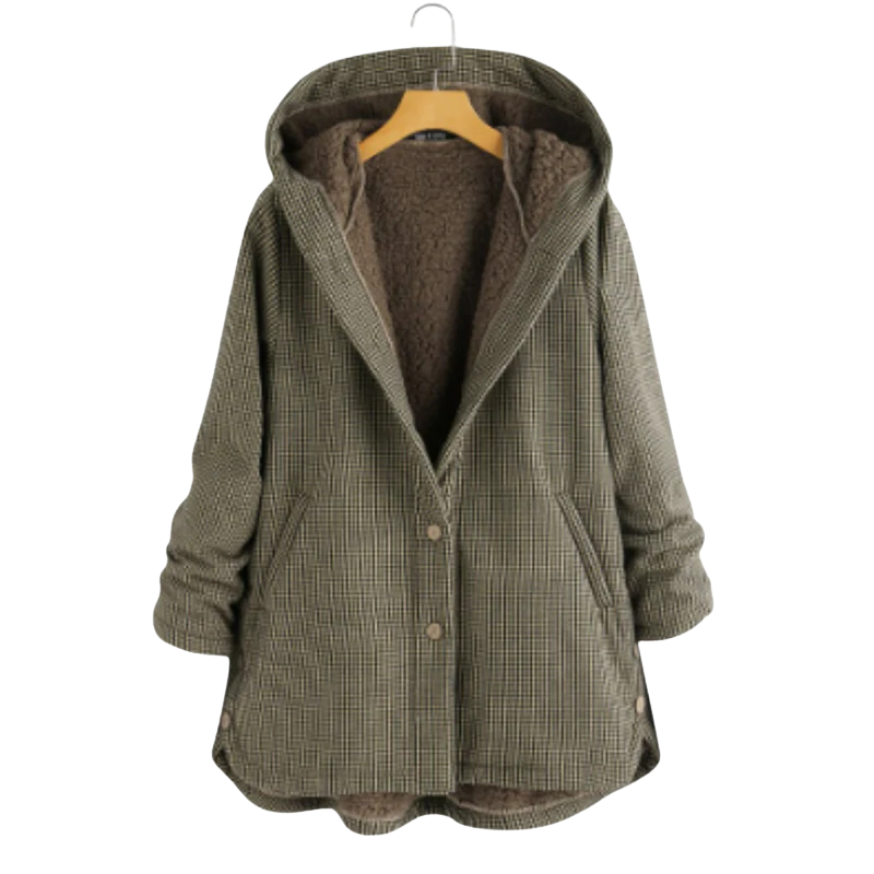 Kurtka z kapturem z podszewką polarową dla kobiet 3