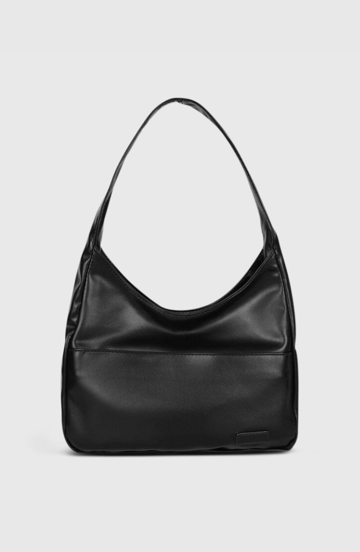Minimalistyczna damska torba na ramię ze sztucznej skóry - elegancka torba na co dzień 10