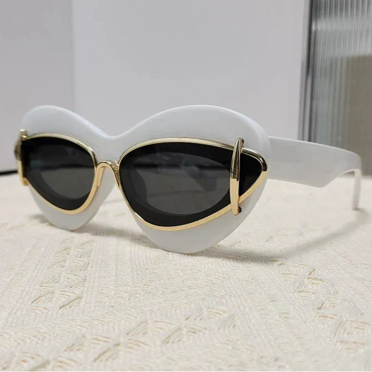 Damskie Okulary – Podwójny Montaż i Nowoczesna Elegancja