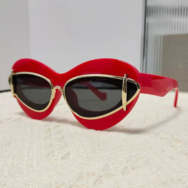 Damskie Okulary – Podwójny Montaż i Nowoczesna Elegancja