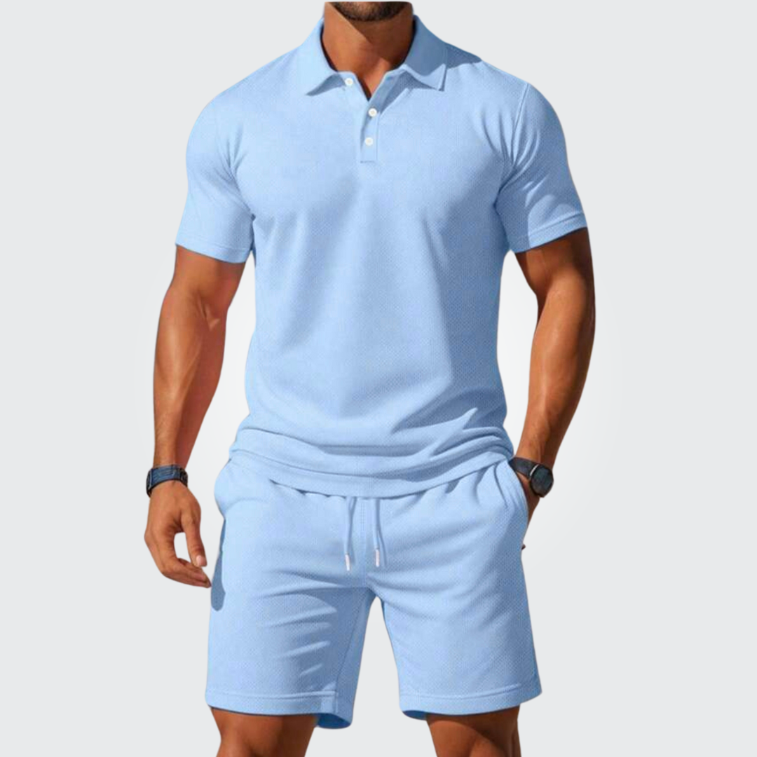 2-częściowy zestaw letni mężczyźni | Moda męska na lato