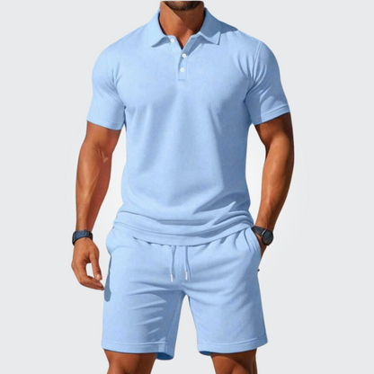 2-częściowy zestaw letni mężczyźni | Moda męska na lato