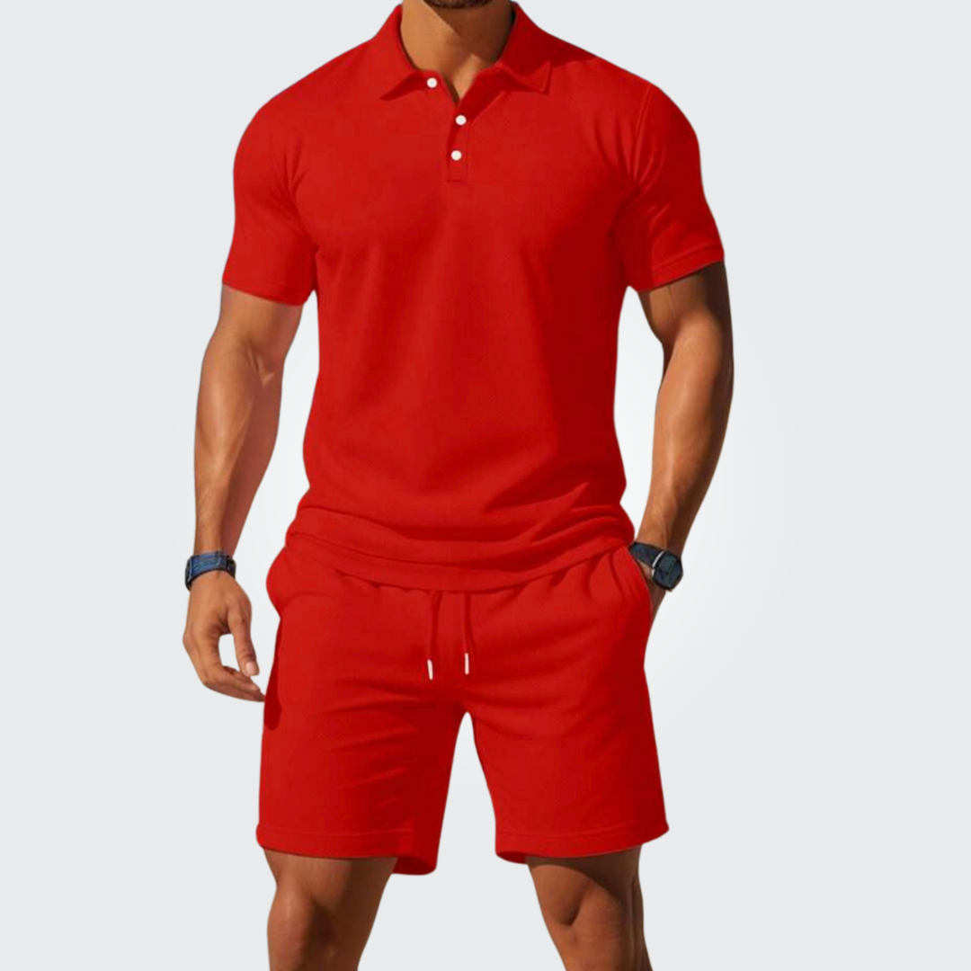 2-częściowy zestaw letni mężczyźni | Moda męska na lato