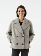 ALBA | PŁASZCZ DAMSKI | SZEROKIE KLAPKI I KLASYCZNA ELEGANCJA 0