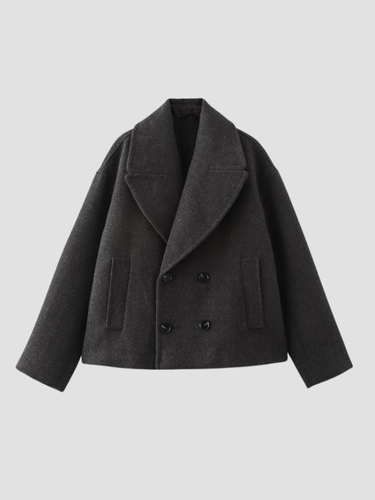 ALBA | PŁASZCZ DAMSKI | SZEROKIE KLAPKI I KLASYCZNA ELEGANCJA 3