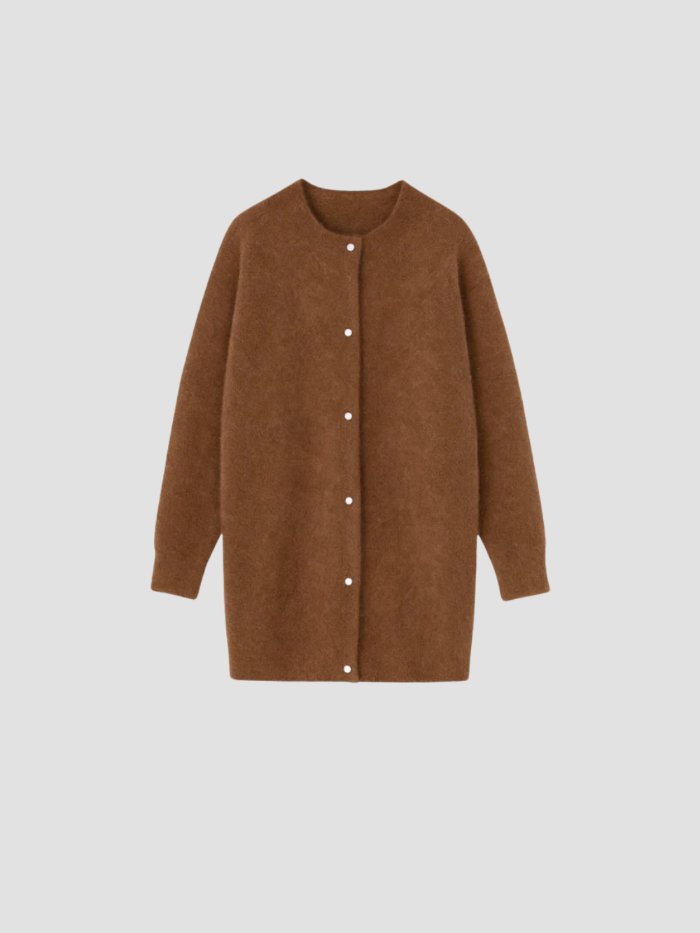 AMARANTA | DŁUGI DZIANINOWY KARDIGAN – LUŹNA I WSZECHSTRONNA ELEGANCJA 1