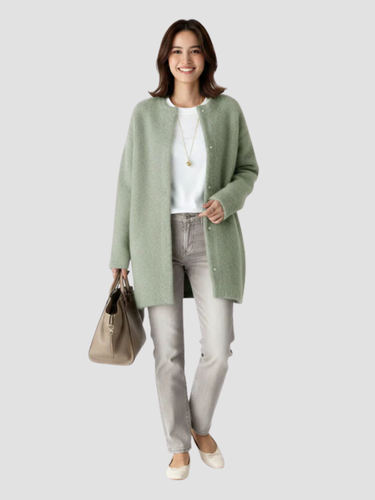 AMARANTA | DŁUGI DZIANINOWY KARDIGAN – LUŹNA I WSZECHSTRONNA ELEGANCJA 6