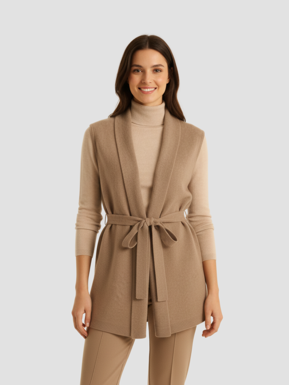 ARDILIA | KARDIGAN BEZ RĘKAWÓW DLA DAMSKICH: RÓWNOWAGA MIĘDZY LEKKOŚCIĄ A WYRÓŻNIENIEM 0