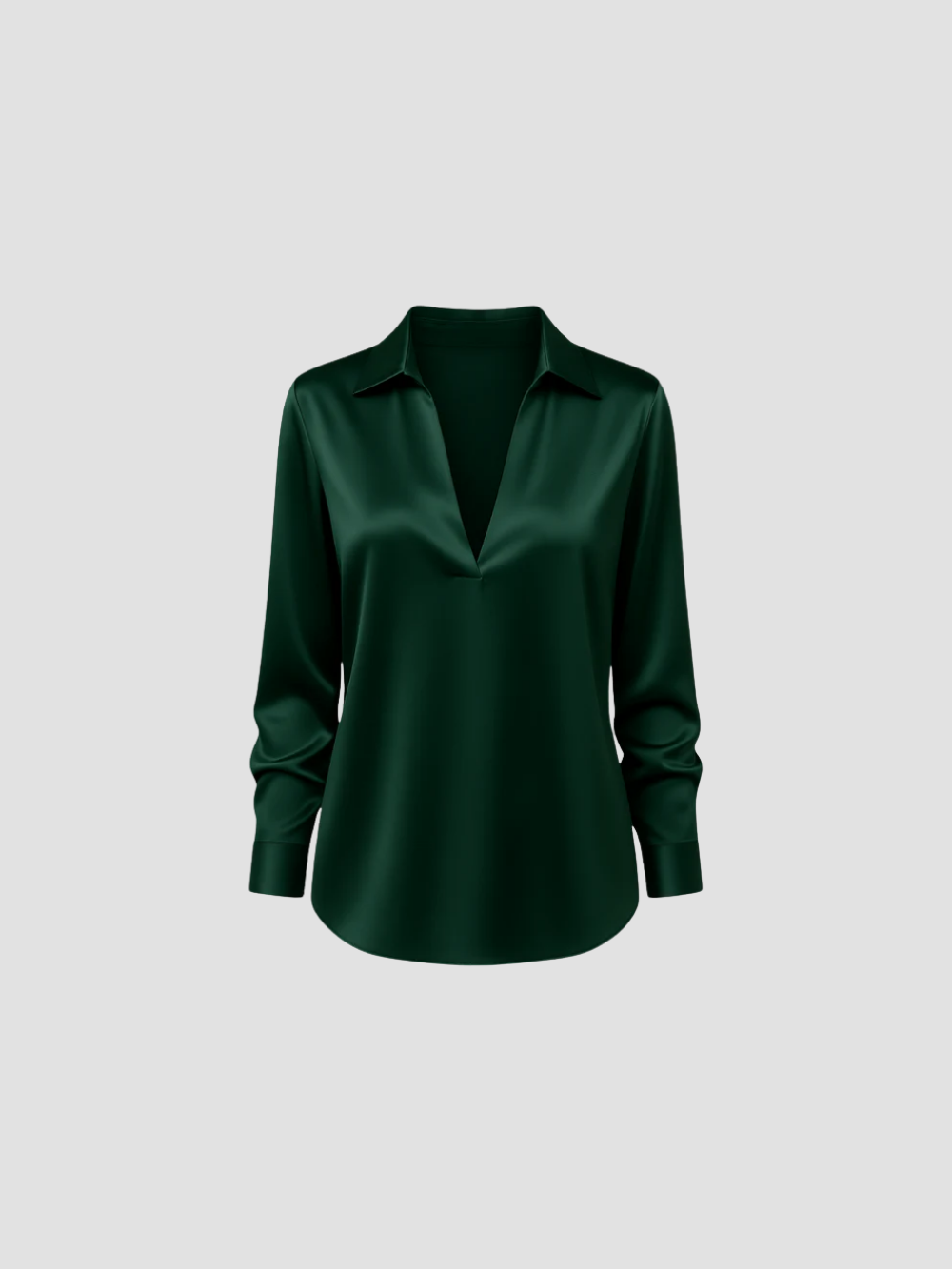 AURELIA | BLUZKA SATYNOWA | PŁYNNA WYRAFINOWANOŚĆ I PONADCZASOWY STYL 1