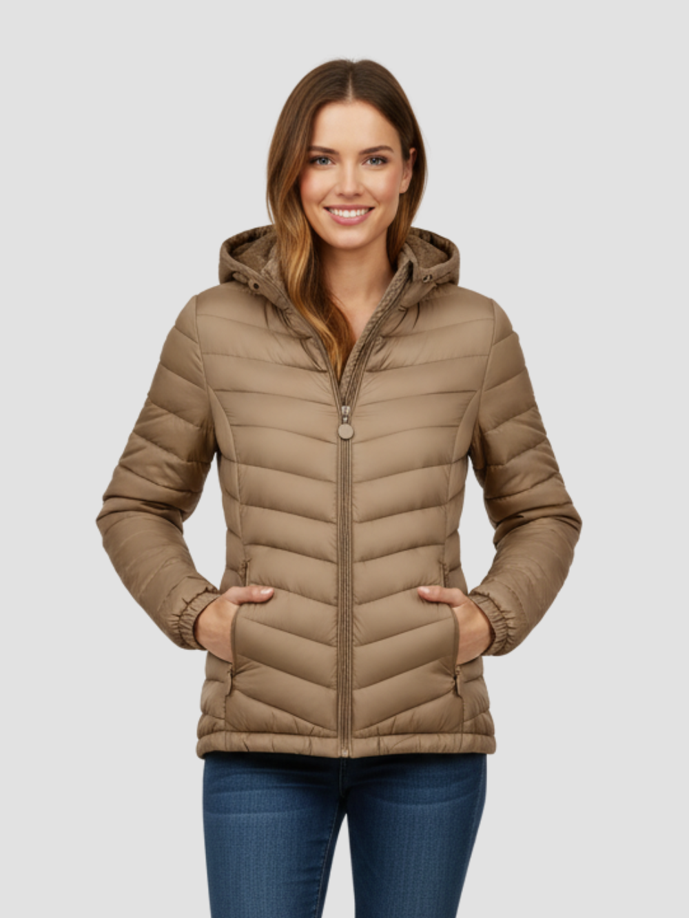 AURIELLE | LEKKA ZIMOWA KURTKA DAMSKA – CIEPŁO NA CO DZIEŃ I NOWOCZESNY KRÓJ 9