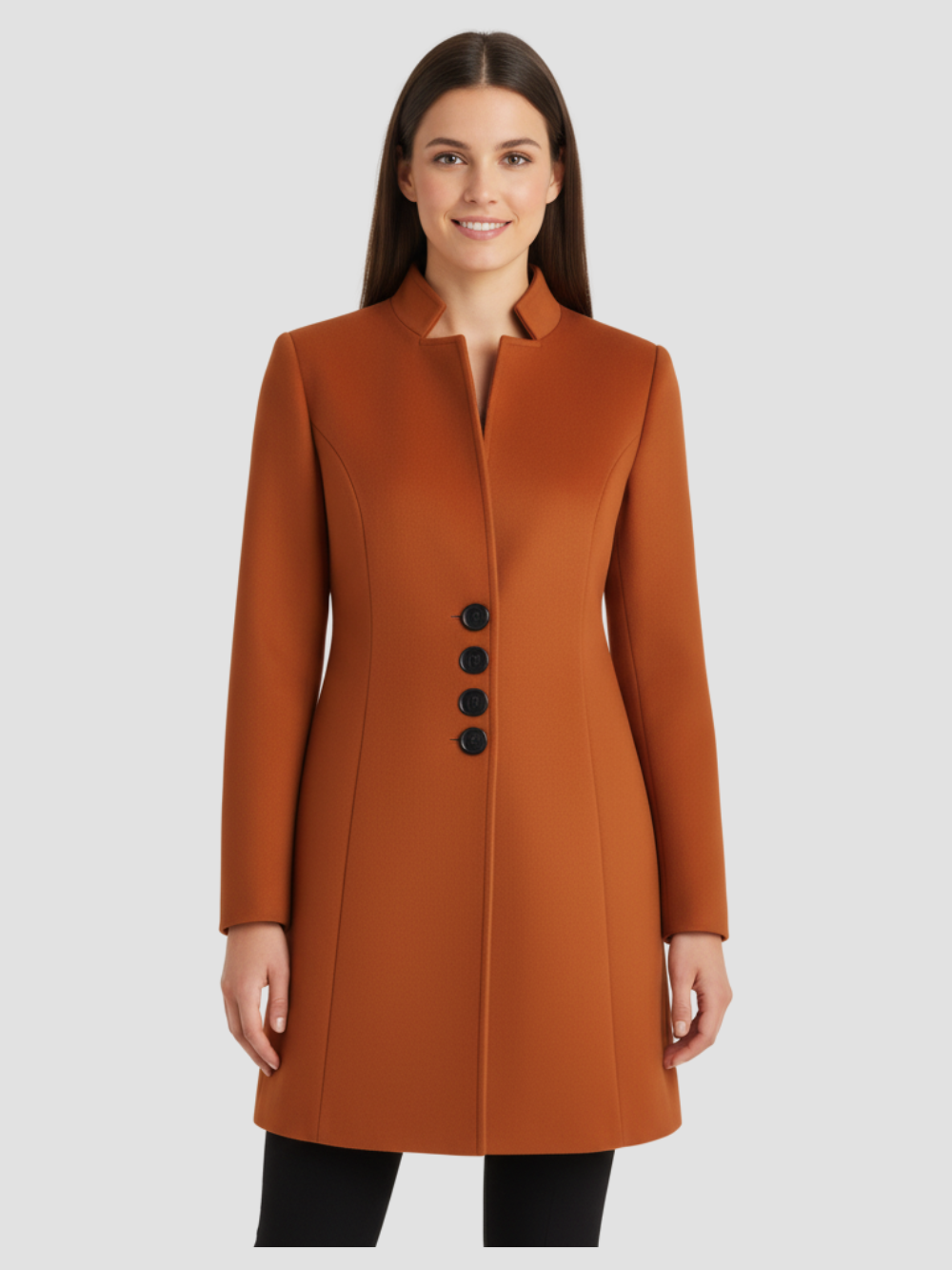 AVARIENNE | DŁUGI PŁASZCZ DAMSKI – PONADCZASOWA WYRAFINOWANA ELEGANCJA W KAŻDYM DETALU 0