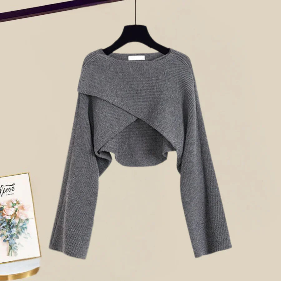 Agatha® | Zestaw sukienka i sweter 1