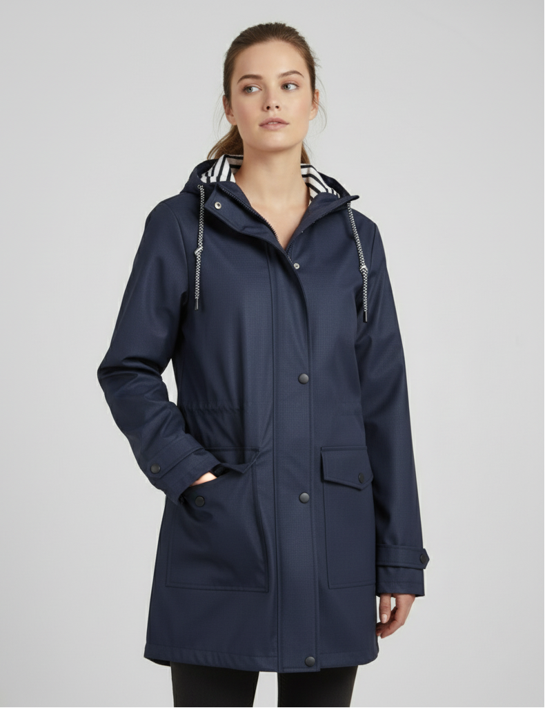 Aurora | Kurtka przeciwdeszczowa z poliestru z kapturem 0