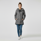 Aurora | Kurtka przeciwdeszczowa z poliestru z kapturem 13