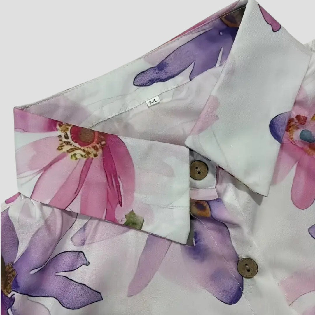 Bluzka kobiet | Wzory kwiatów na wiosnę i lato