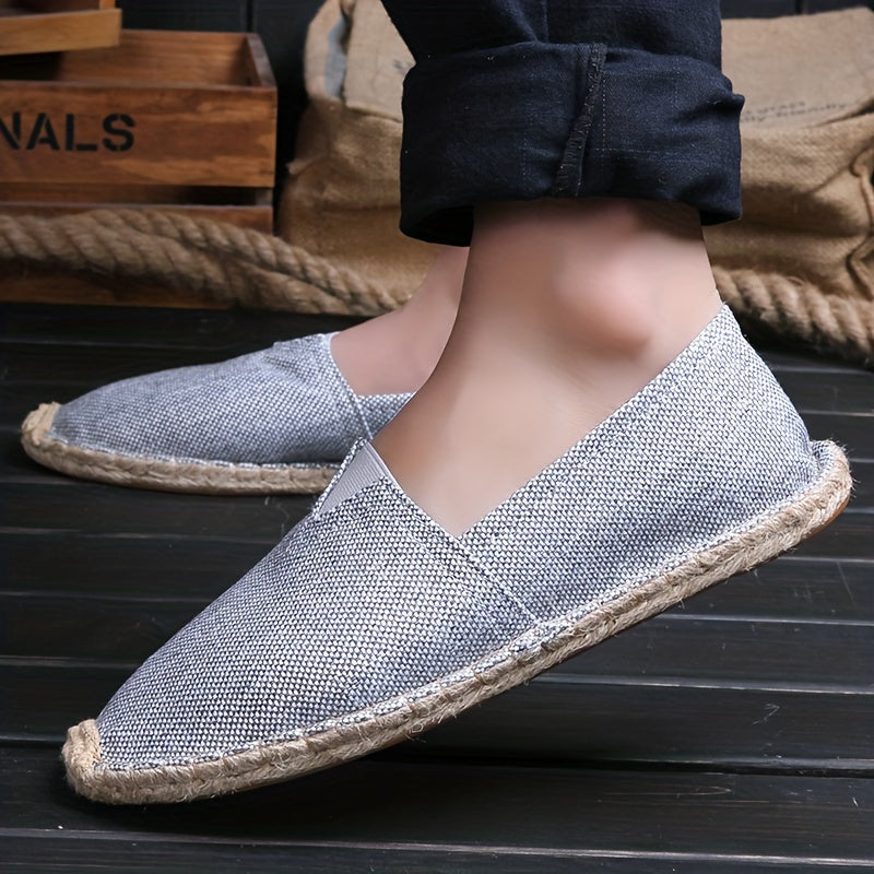 Buty męskie | Mokasyny Espadrilles na wiosnę i lato
