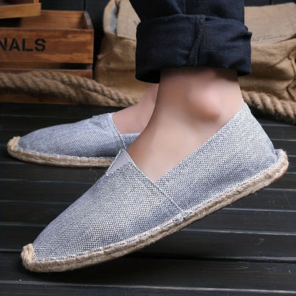 Buty męskie | Mokasyny Espadrilles na wiosnę i lato