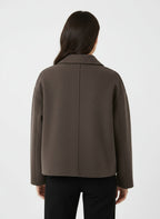 CAMILA | PŁASZCZ DAMSKI | KRÓTKI KROJ I MINIMALISTYCZNA ELEGANCJA 2