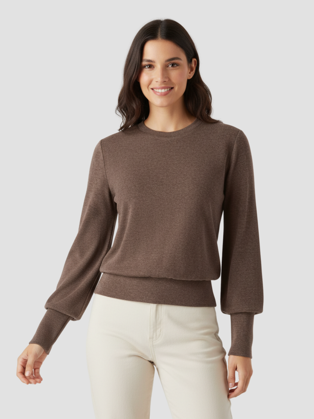 DACIO | WSPIERAJĄCY TOP Z ROZCIĘTEJ DZIANINY – CZYSTE LINIE I WYGODA NA CO DZIEŃ 0