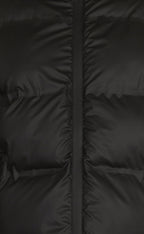 Damska pikowana kurtka oversize - Ciepła kurtka zimowa z kapturem