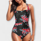 Damski Kostium Kąpielowy – Elegancja w kwiatowym wydaniu