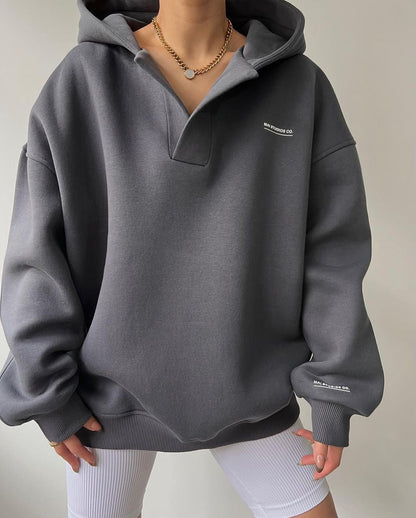 Damski Oversize Hoodie – Luźny i Nowoczesny Wygląd
