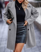 Damski Płaszcz – Stylowy komfort na zimowe dni