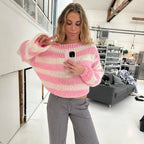 Damski Sweter Oversize – Klasyczny Komfort na Co Dzień