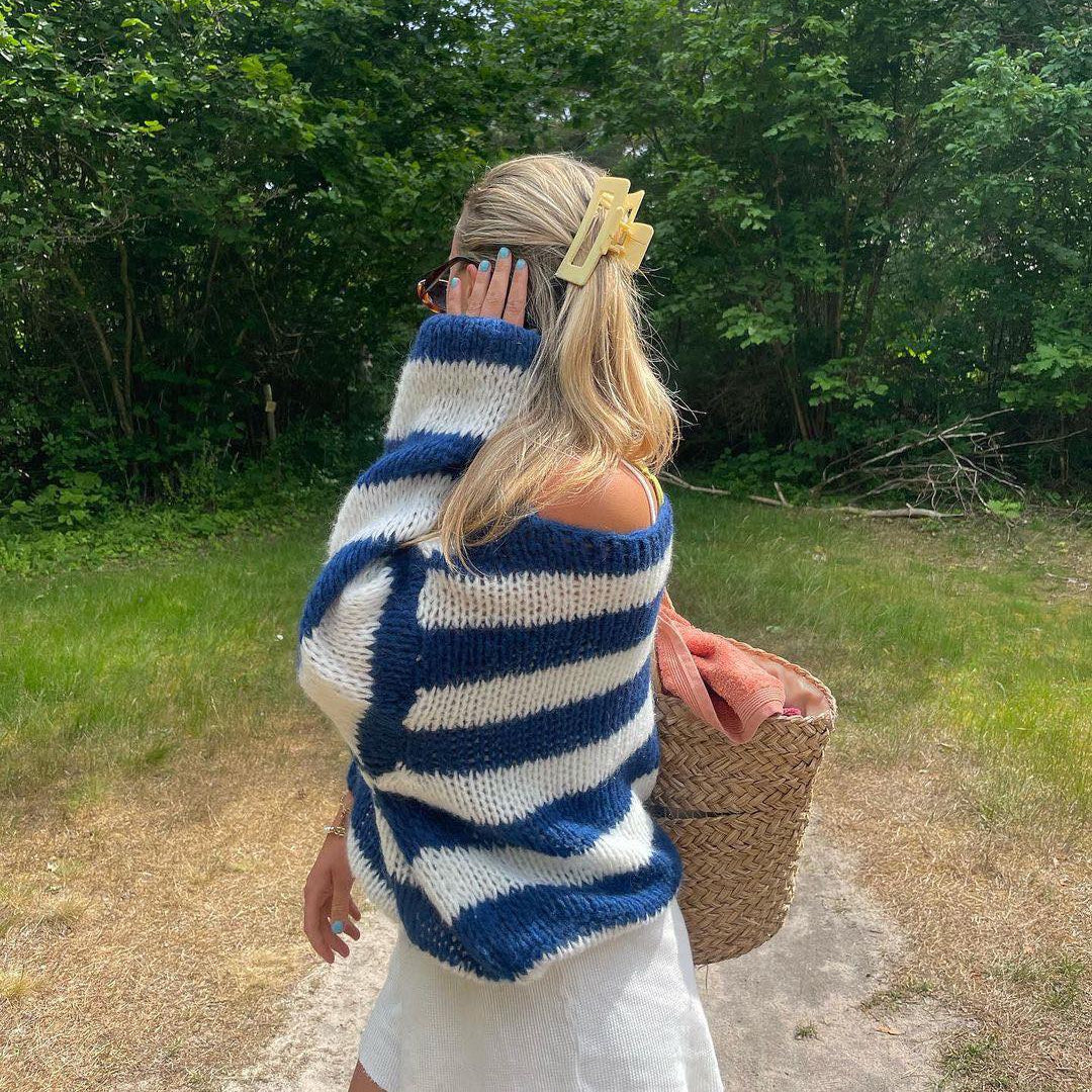 Damski Sweter Oversize – Klasyczny Komfort na Co Dzień