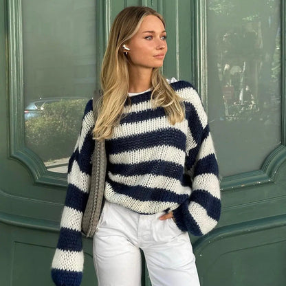 Damski Sweter Oversize – Klasyczny Komfort na Co Dzień