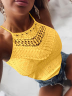 Damski koronkowy top | Kobiecy wygląd boho na ciepłe dni | Yurelia
