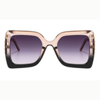 Damskie Okulary – Kwadratowe i ozdobne w eleganckim stylu