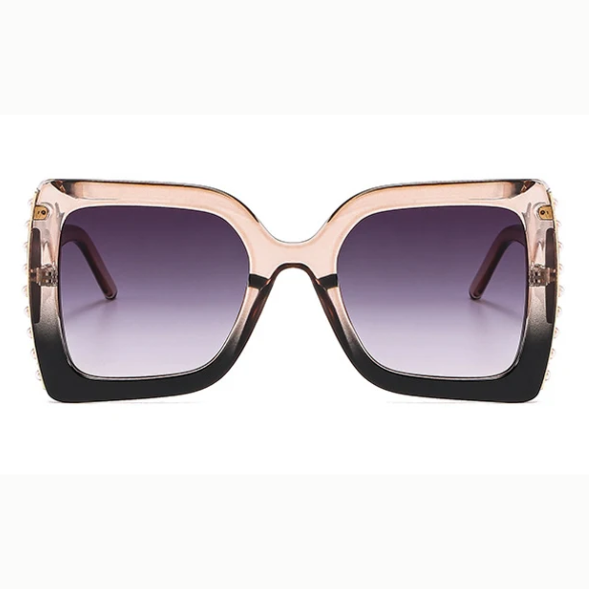 Damskie Okulary – Kwadratowe i ozdobne w eleganckim stylu