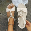Damskie Sandały – Kokardkowy urok w letnim wydaniu