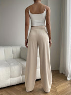 Damskie Spodnie Sztruksowe – Komfort i Styl w Szerokim Kroju