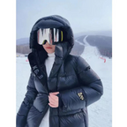 Długi, ocieplany płaszcz zimowy dla kobiet 7