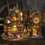 Duży domek dla lalek DIY w drewnianym pudełku – Miniaturowe meble i zabawki 2