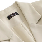 Dwuczęściowy komplet garniturowy z marynarką i paskiem dla kobiet 3