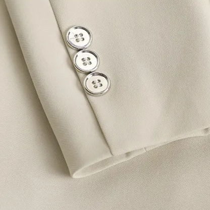 Dwuczęściowy komplet garniturowy z marynarką i paskiem dla kobiet 4