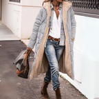 Dwustronny płaszcz typu parka dla kobiet 6