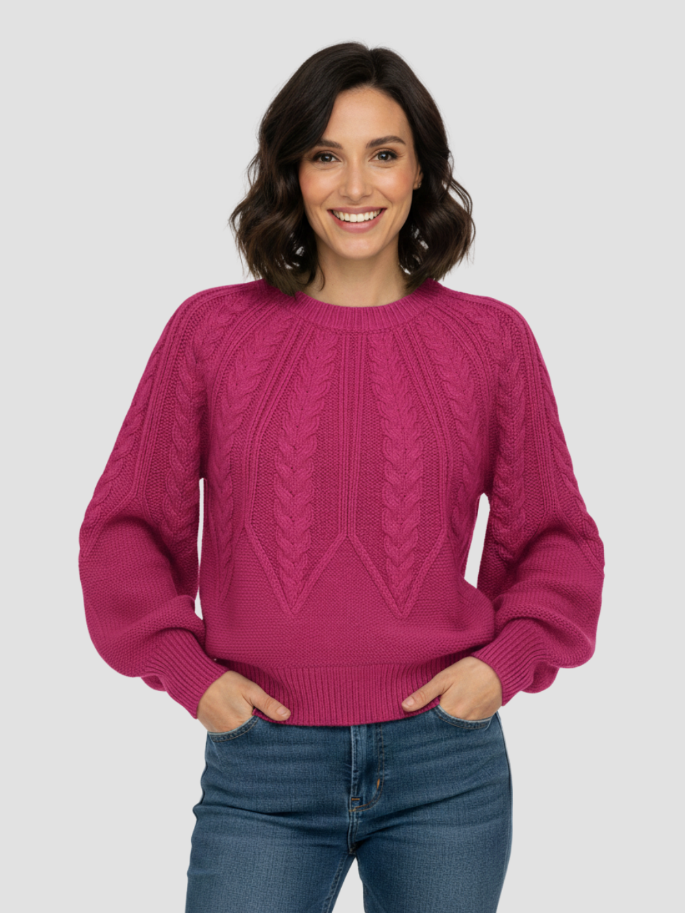 ELYNDRA | OVERSIZEROWY SWETER Z WARKOCZOWYM SPODEM – WYGODA, WYGODA I NOWOCZESNY STYL 15