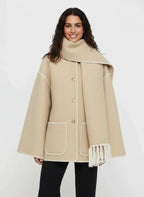 ÉMORINE | KURTKA PELERYNOWA – PONADCZASOWA WYRAFINOWANA I WSPÓŁCZESNE CIEPŁO 5