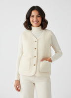 EULALIA | WEŁNIANA KAMIZELKA | LEKKIE CIEPŁO I PONADCZASOWY STYL 0