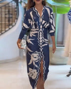 Elegancka, seksowna sukienka z dekoltem w serek 2