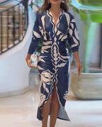 Elegancka, seksowna sukienka z dekoltem w serek 6