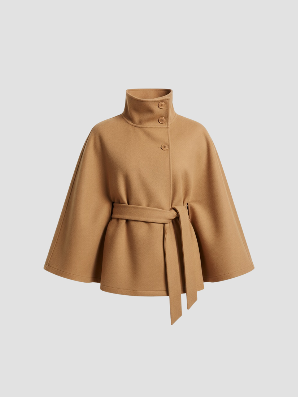 ISALÈNE | PŁASZCZ Z WYSOKIM KOŁNIERZEM – MIEJSKA WYRAFINOWANA STYL I PONADCZASOWY STYL 7