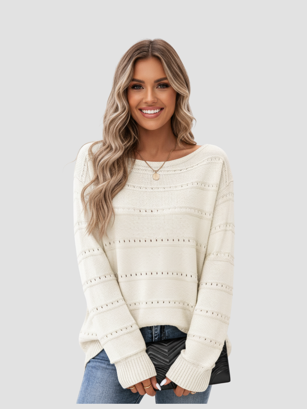 ISIDORA | SWETER DAMSKI | LEKKA DZIANINA I PONADCZASOWY KOMFORT 3