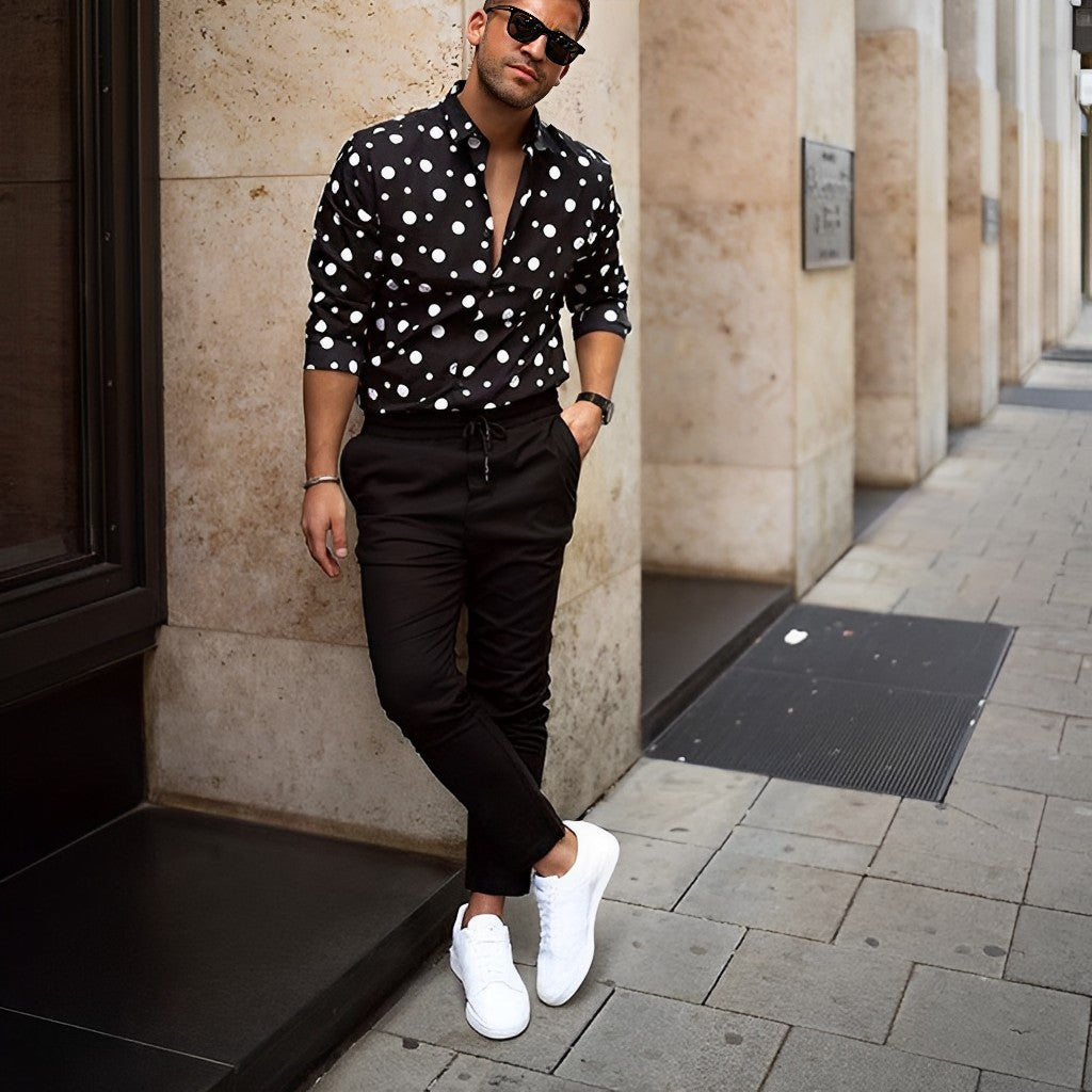 Koszula Malte Polka dla mężczyzn